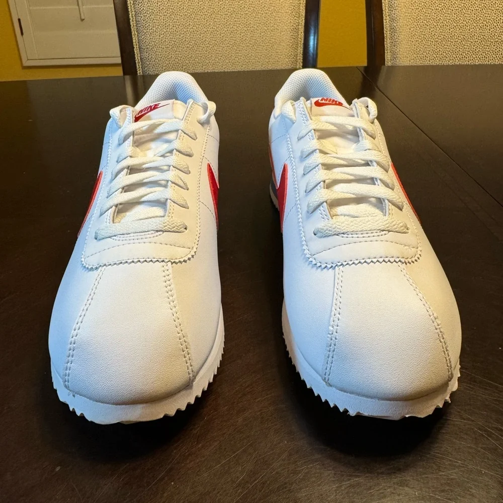 New Nike Cortez Forest Gump White Red Sneaker Shoes Size US 11.5 - Picture 6 of 14